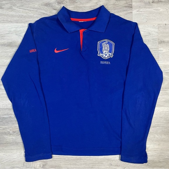 Nike Other - VTG Nike Blue and Red South Korea 05-06 Men's Jersey sz S